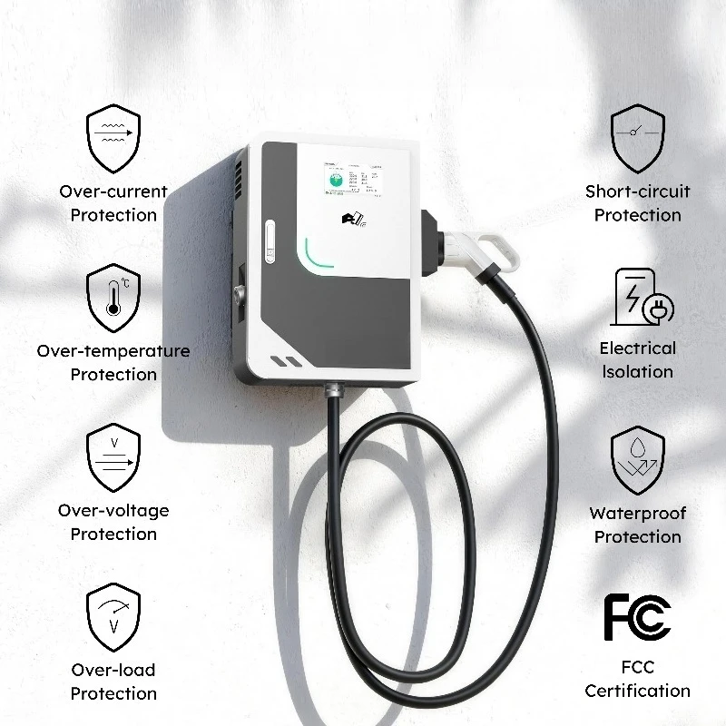 DC Fast Level 3 EV Charging Station 20-60kW for Electric Cars New