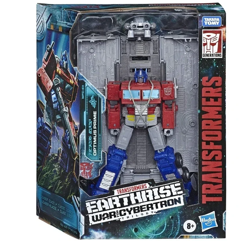 Em estoque tm transformadores série g earthrise WFC-E11 optimus prime coletar figura anime robô anime modelos de ação presente do miúdo ponto