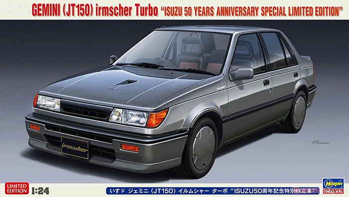 HASEGAWA 1:24 Gemini (JT150) Irmscher Turbo 20586 Limited Edition Static Assembly Model Kit Toys Gift