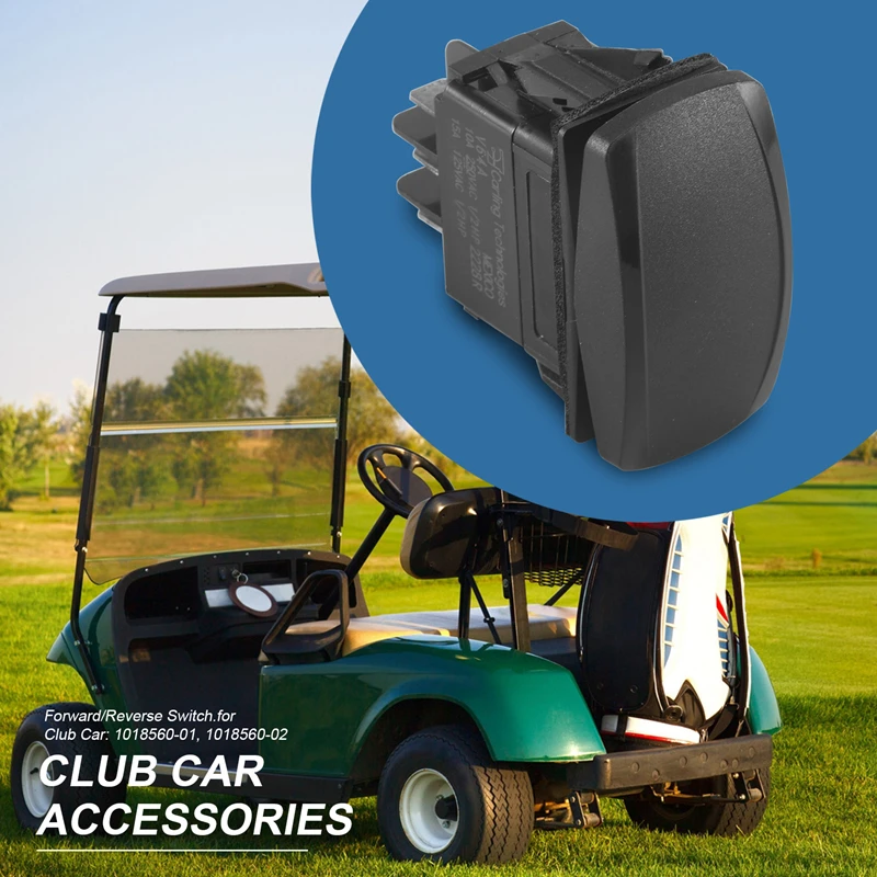 48V Forward/Reverse Switch, for Club CAR and Precedent 1996-Up Electric Golf Cart Accessories, Replaces 101856002-A49I