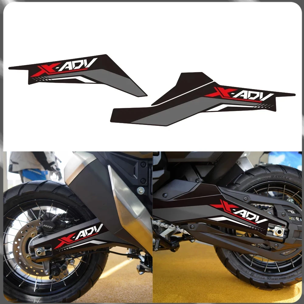 

Для Honda X-ADV 750 2021-2024 модификация мотоцикла, слайд-ось, задняя декоративная наклейка, комплект