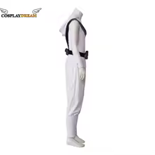 White Warrior Set Snake Eyes: G.I. Joe Origins Storm Shadow Cosplay Costume White Sleeveless Hood and Pants Mask Set - AliExpress