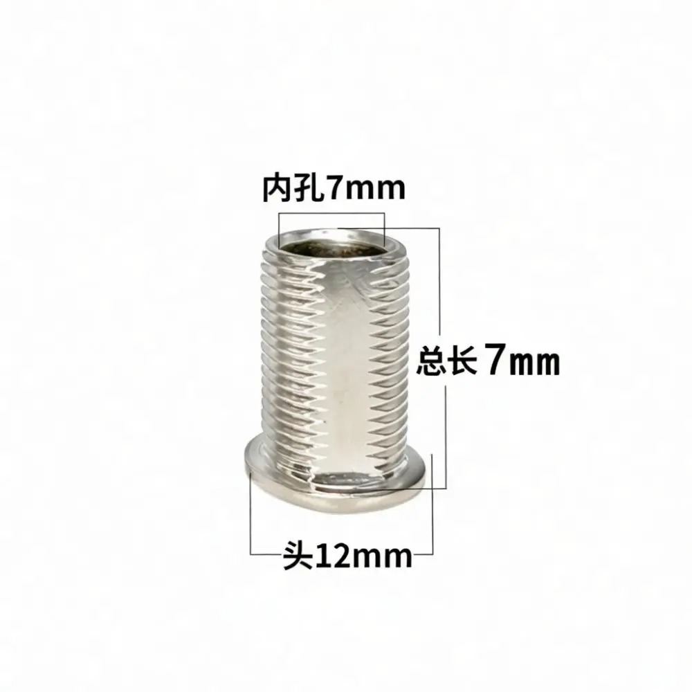 Industrial Hollow T Bolt For JINGUTE Lighting Fixture Fine Thread Screw Fastener Precision Assembly Hardware Components