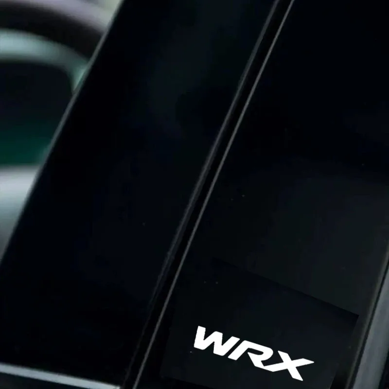 4 قطع من ملصقات جسم السيارة لسوبارو WRX #2