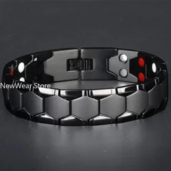 Charm bracelet Health Energy Bangle Arthritis Twisted Magnetic Exquisite Bracelet Male Gift Power Therapy Magnets Men Bracelet