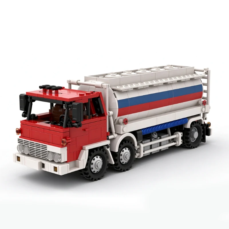 QWERT City Car Model MOC Building Bricks KB Ranger Tanker Medium Truck Modular Technology Holiday Gifts Assemble Toys Suit