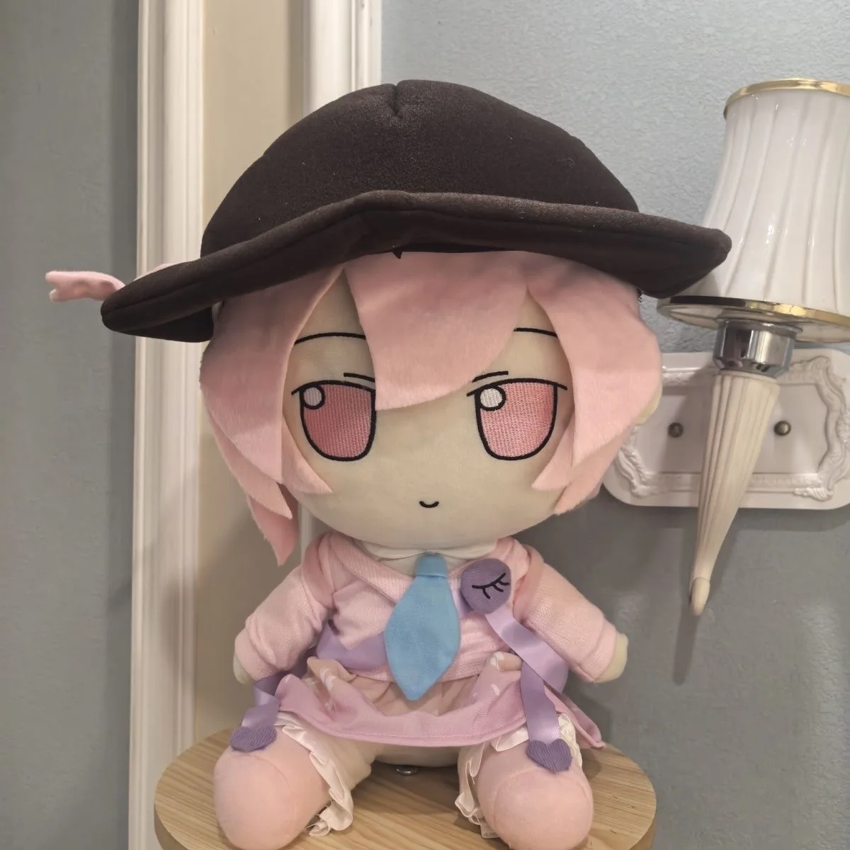 

40cm TouHou Project Plush Toys Cute Soft Stuffed Animal Komeiji Koishi Fumo Cosplay Pillow Dolls For Kid Birthday Christmas Gift
