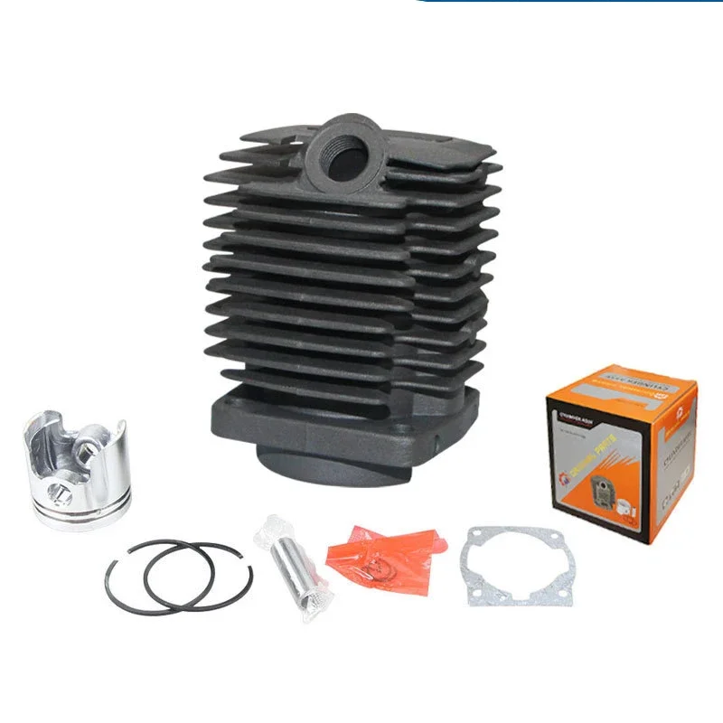 Imagem -05 - Cilindro Anel de Pistão Kit Apto para 1e40f6 49cc Stroke Motor Zylinder Montagem Robin 411 Brushcutter Grass Trimmer Parts 40 mm