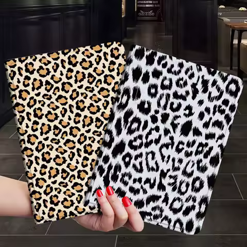 Leopard Print Bow Gift For Xiaoxin Lenovo Tab P12 Extreme Legion Y900 Idea Pro GT 12.1 2025 Foldable Tablet Case