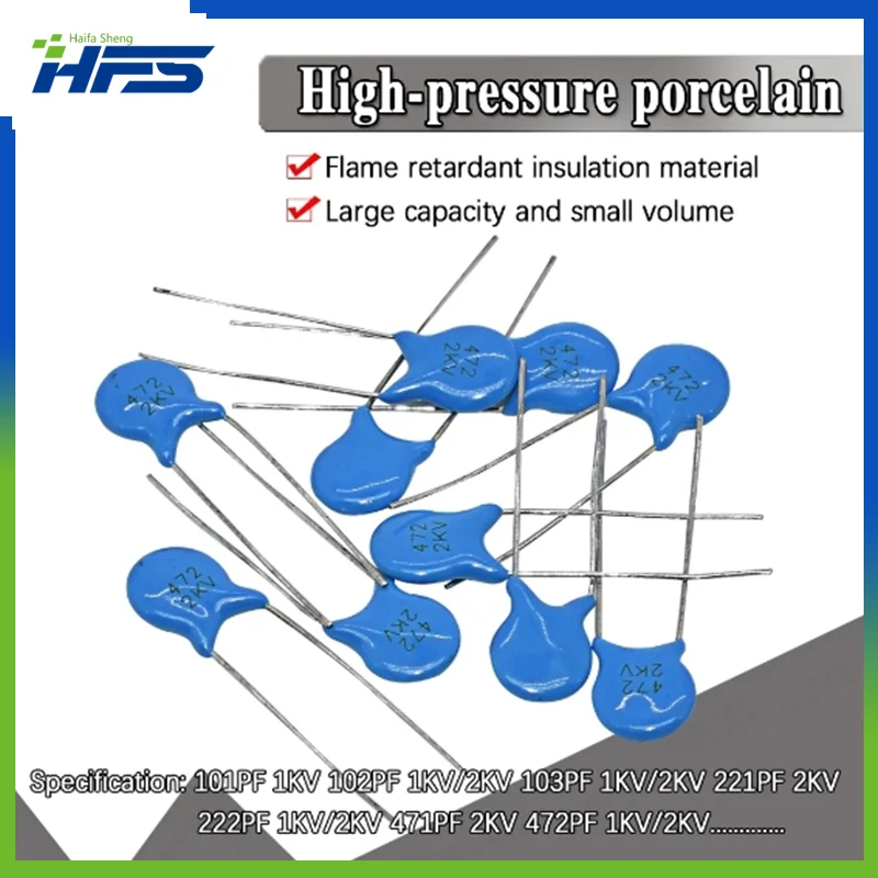 

High voltage Ceramic Capacitor 1KV 102 103 10PF 15PF 20PF 22PF 27PF 30PF 47PF 56PF 100PF 220PF 1NF 2.2NF 3.3NF 4.7NF 10NF 22NF