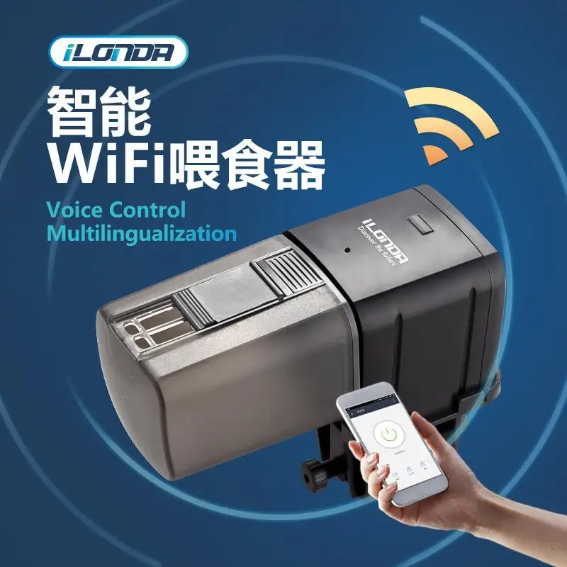 

Беспроводная кормушка для аквариума, Wi-Fi, дистанционное интеллектуальное управление, кормушка для аквариума, автоматическое время, кормушка для рыбы