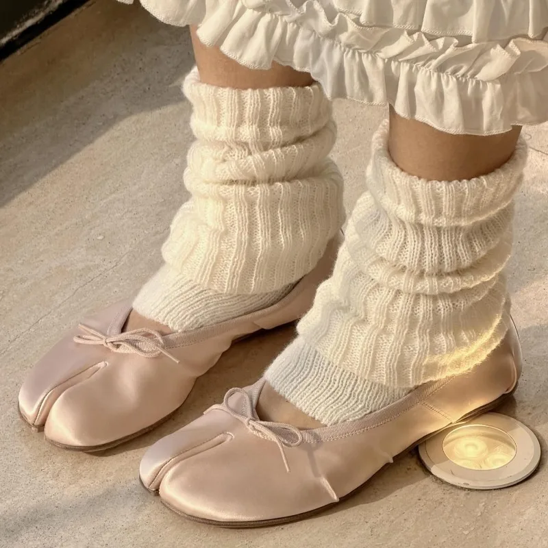 Retro Women's Shoes Fashion Japanese Style Shallow High Heels for Woman Exquisite Bow Casual Shoes Designer Shoes Zapatos Mujer image 2