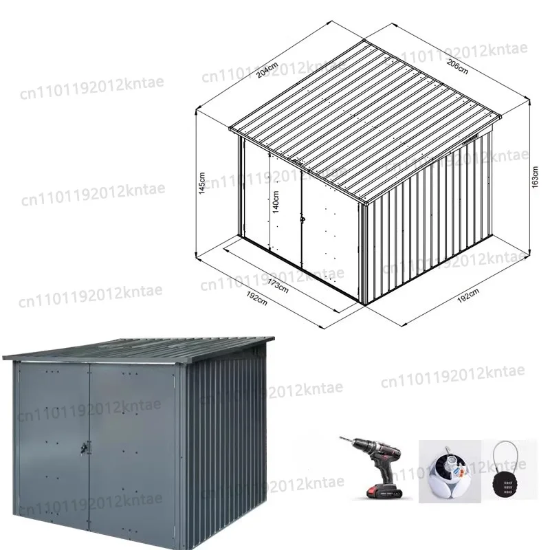 motorcycle bicycle garage anti-theft sun protection rain protection mobile shed locomotive outdoor sunshade dustproof car cover