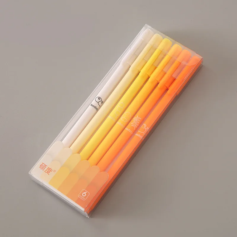 Colorful Gel Pens Plastic Student Ballpoint Pen Gel Pen Set Compact Writing Pen For Students For Daily Use Learning Tools School