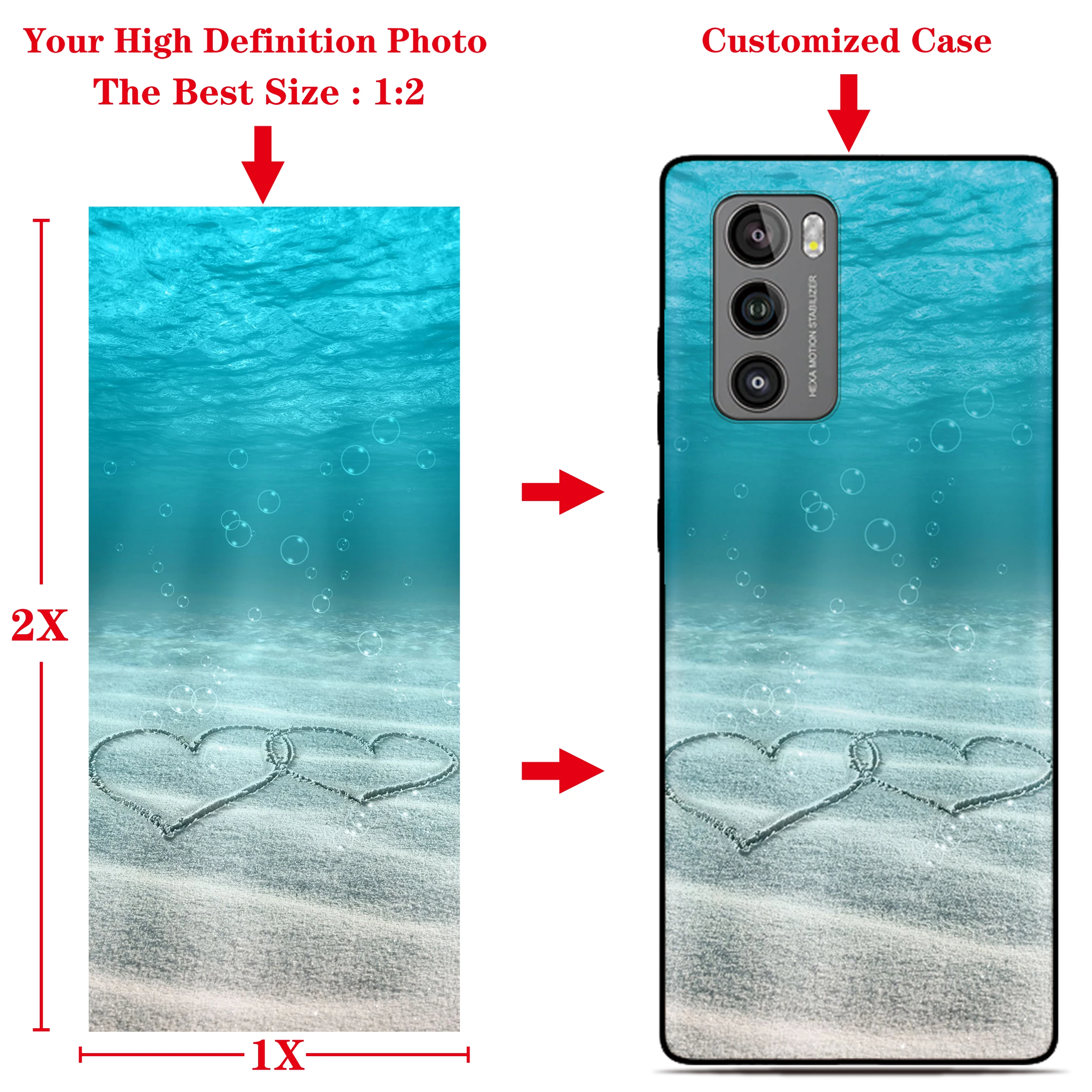 Funda de teléfono con foto personalizada para LG Wing Velvet K40 K42 K61 K52 K51 K50 K51s K41s Q6 Q7 G8 G7 G6 G8X V50 V60 ThinQ Stylo 5 6