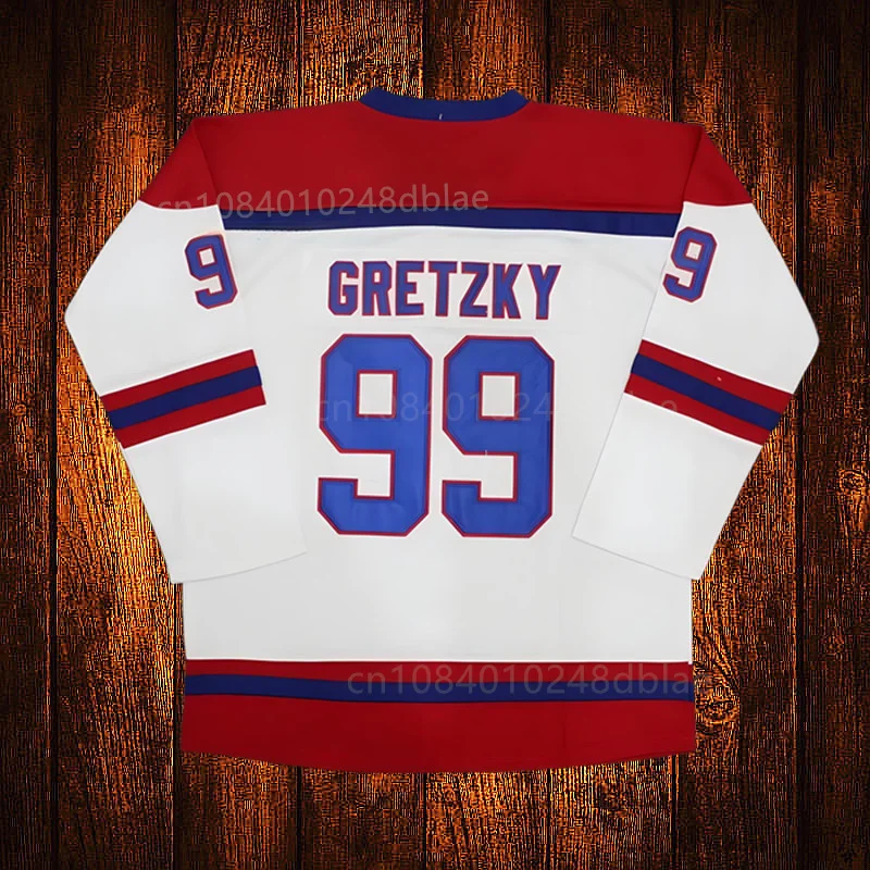 Custom Vintage 70's  Indianapolis Gretzky #99 Hockey Jersey Embroidery Youth Kids Adult Any Size And name Jersey