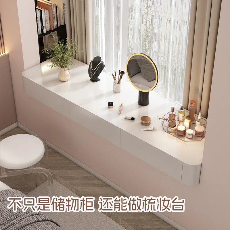 Balcony Locker Cream Wind Boom Window Drawer Cabinet Space Utilization Storage Cabinet Household Tatami Renovation Locker