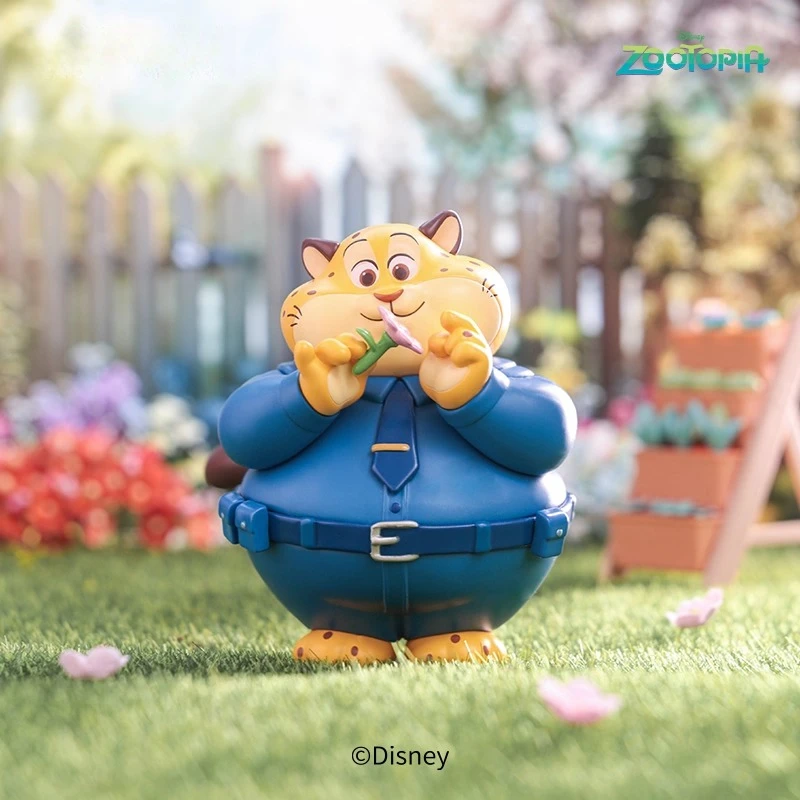 Disney Zootopia Floral Fantasy Series Überraschungsbox – Nick & Judy Blind Box Sammelfiguren mit Acryl-Display-Basis als Geschenk