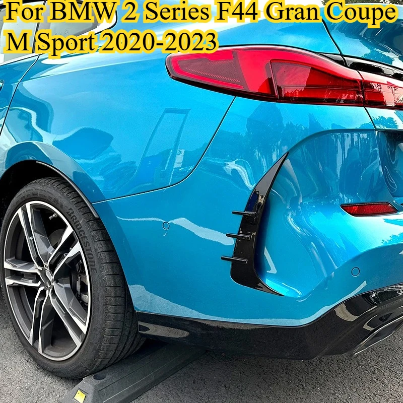 

Для BMW 2 серии F44 Gran Coupe 218i 220i 225i M240i M Sport 2020-2023 + спойлер заднего бампера, боковая крышка Canard, наклейка, комплекты кузова