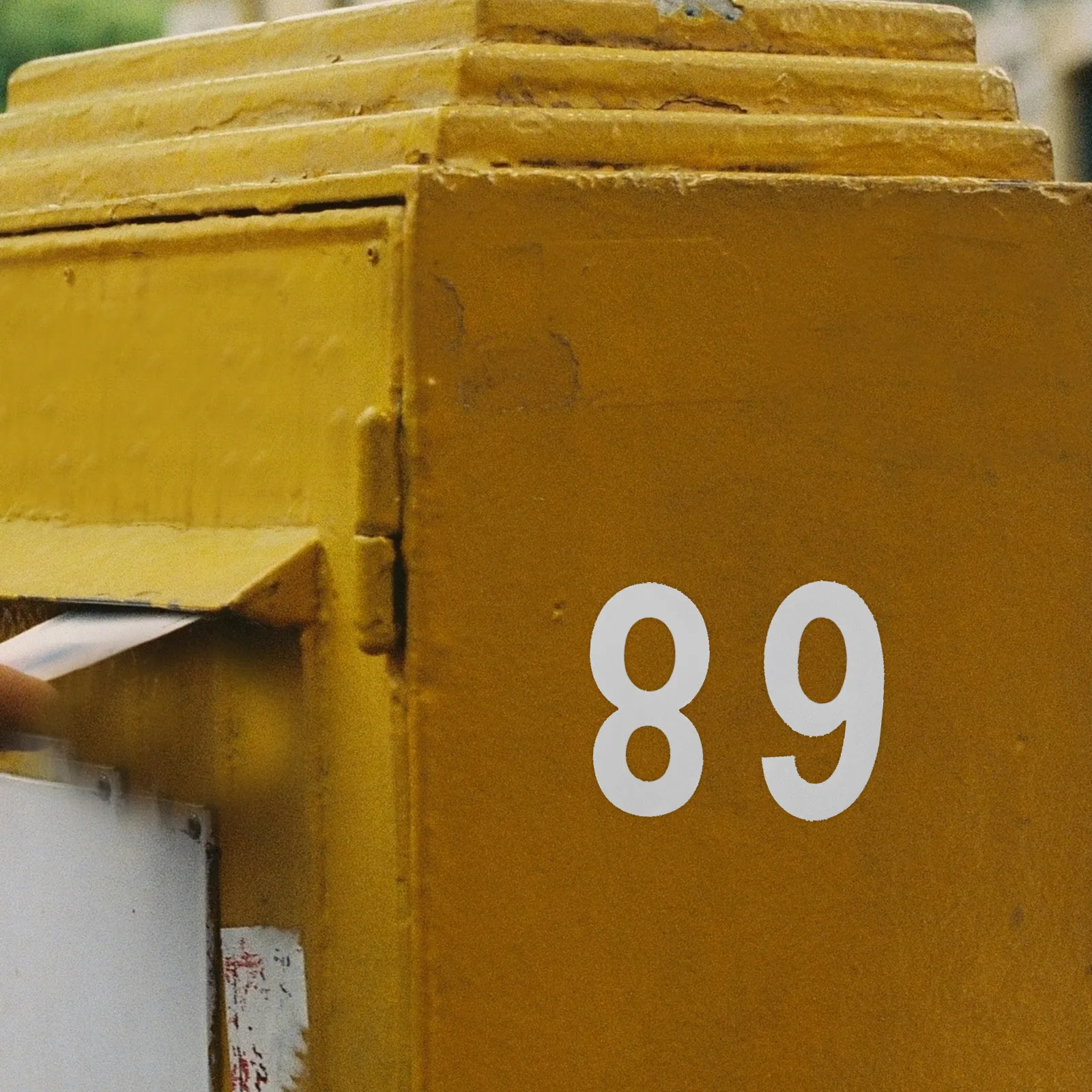 

5 set 5 Sets 0-9 Reflective Number Stickers Self Adhesive Waterproof For Mailbox Outdoor Numbers Decal Reflective Sticker