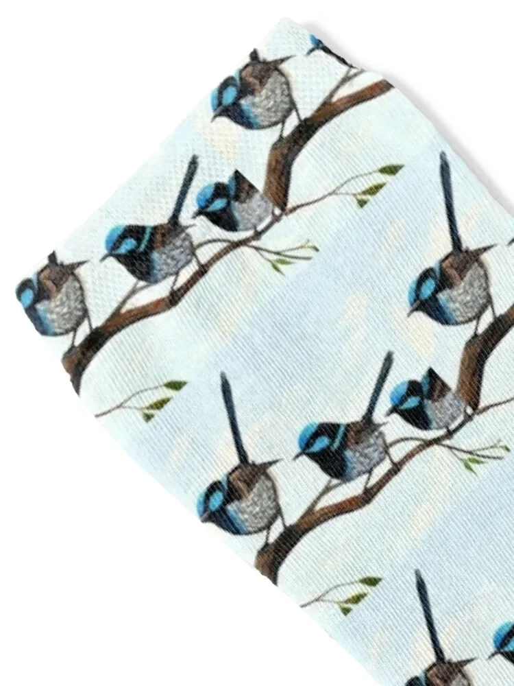 Fairy Wrens - The Blues Brothers Socks sport sheer kawaii Socks Men's Women's