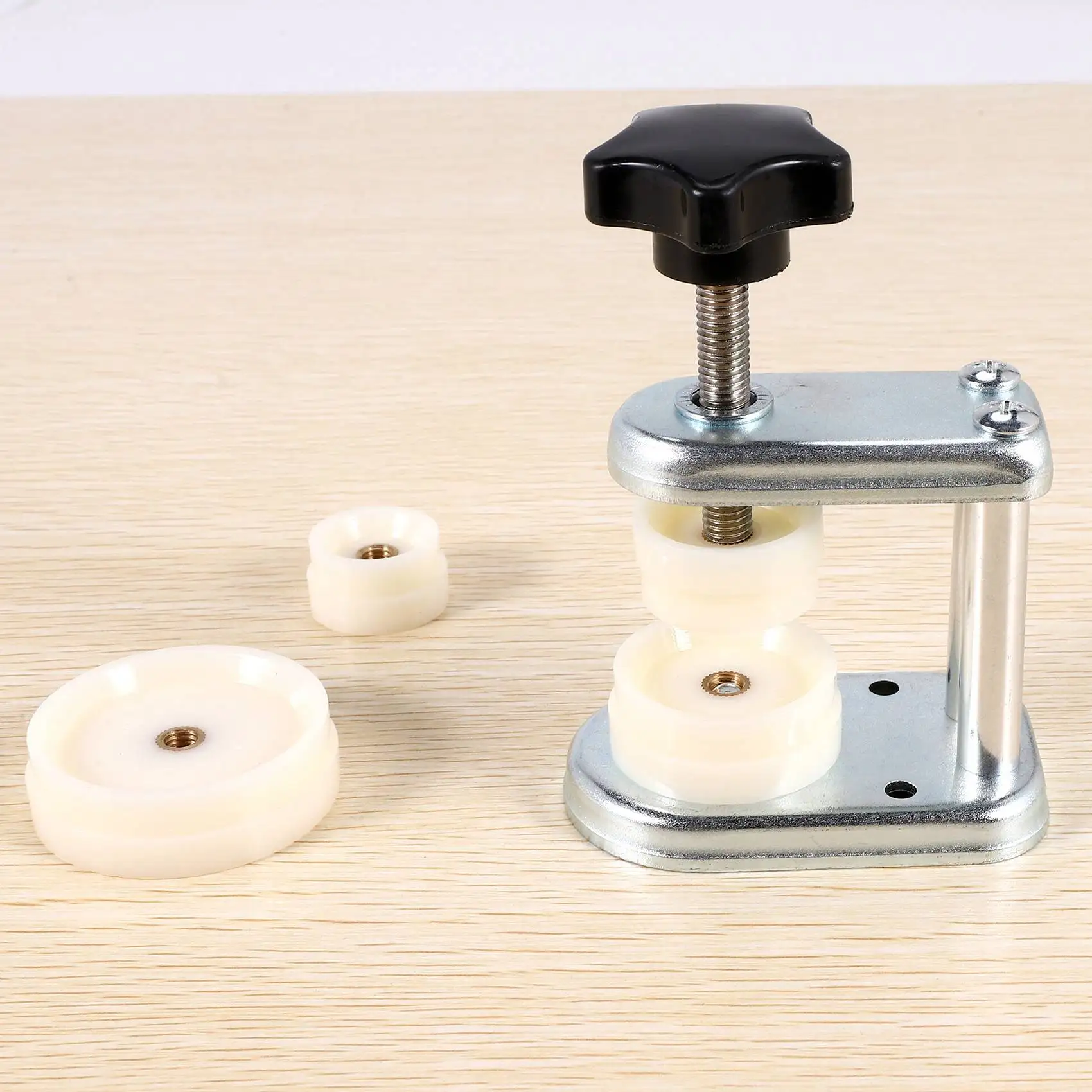 13 قطعة ساعة حافظة الصحافة يموت ساعة كريستال الجبهة الخلفية غطاء حافظة المسمار الصحافة الضغط إغلاق الساعات طقم تصليح