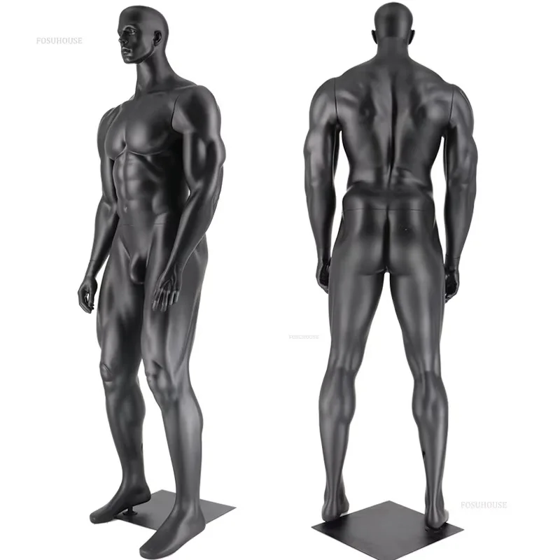 Sports Clothing Store Bodybuilding Muscular Male Mannequins Stand Full Body Large Size Fitness Dummy Man Mannequin Display Stand