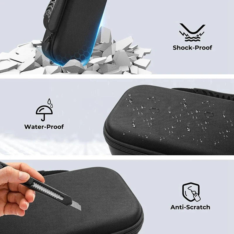 RISE-bolsa portátil EVA bolsa de almacenamiento de transporte duro para Playstation Portal reproductor remoto accesorios de consola de juegos portátil