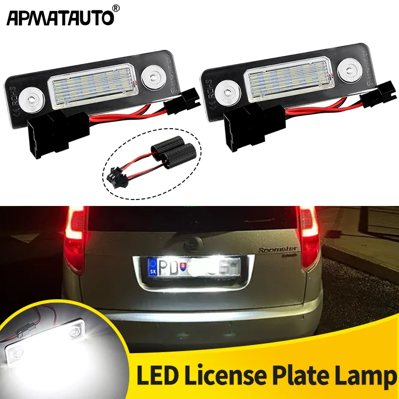 2Pcs Led License Nu… - image