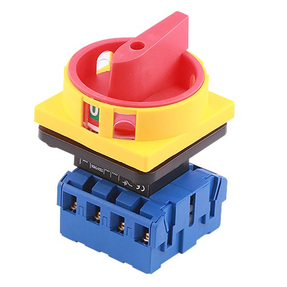 LW30 Series 25A 3P Manual Transfer Switch with Flame Retardant PC Enclosure and High Conductivity Copper Components