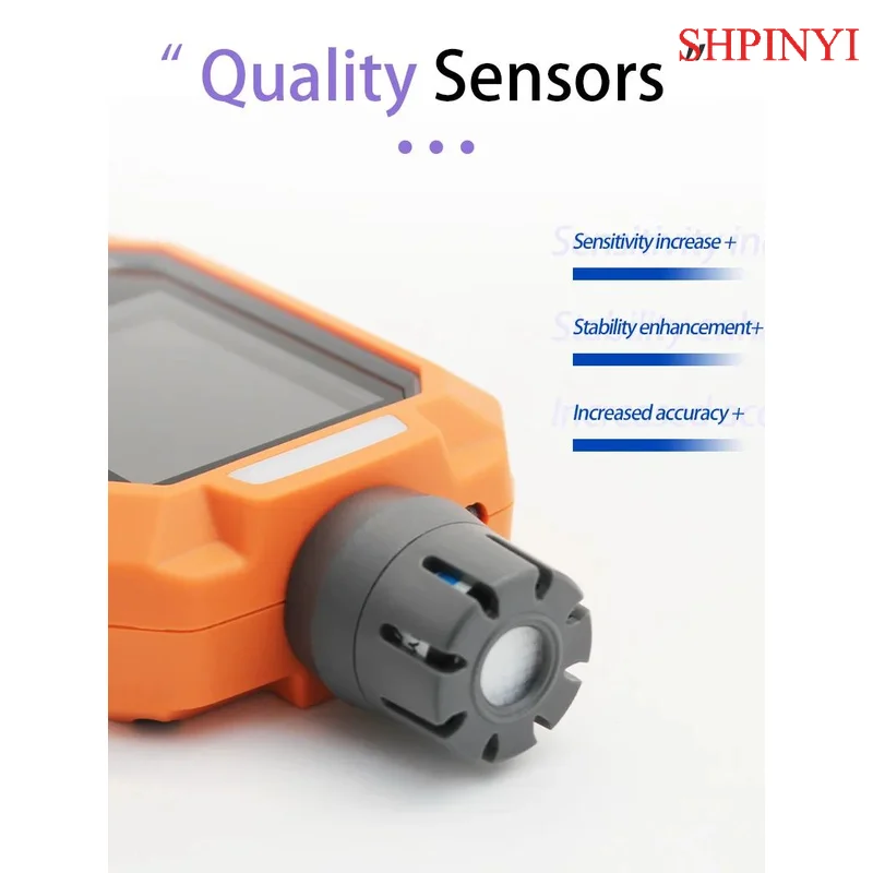Aikesi Aks H2s Portable Hydrogen Sulfide Alarm Analyzer Natural Gas Detector Combustible Gas Detector 0~100ppm