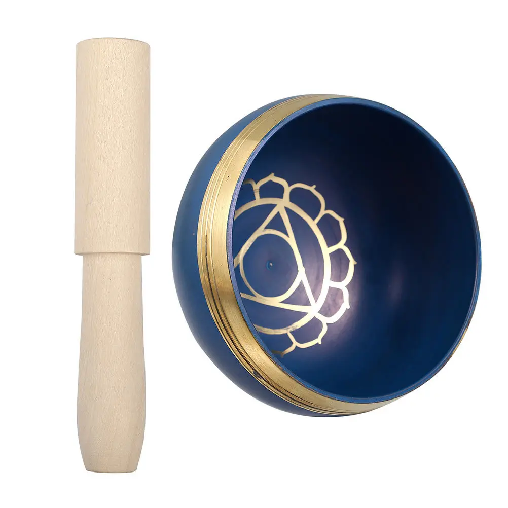 

1 set Copper Singing Bowl Set Handmade Meditation Yoga Sound Instrument Lightweight Portable Healing Therapy Gift Spiritual Tool