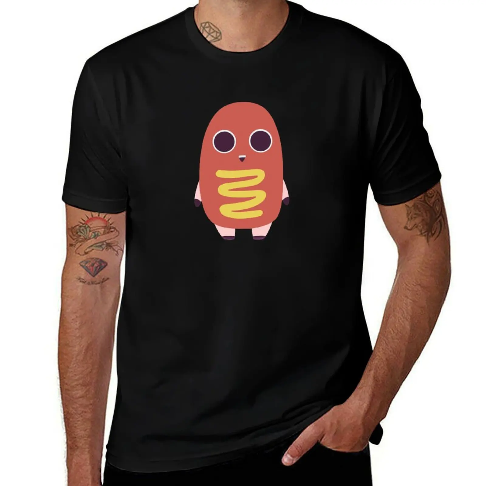 Life is Strange True Colors Alex Chen Hot Dog Man 2 T-Shirt Big and Tall Casual T-Shirt
