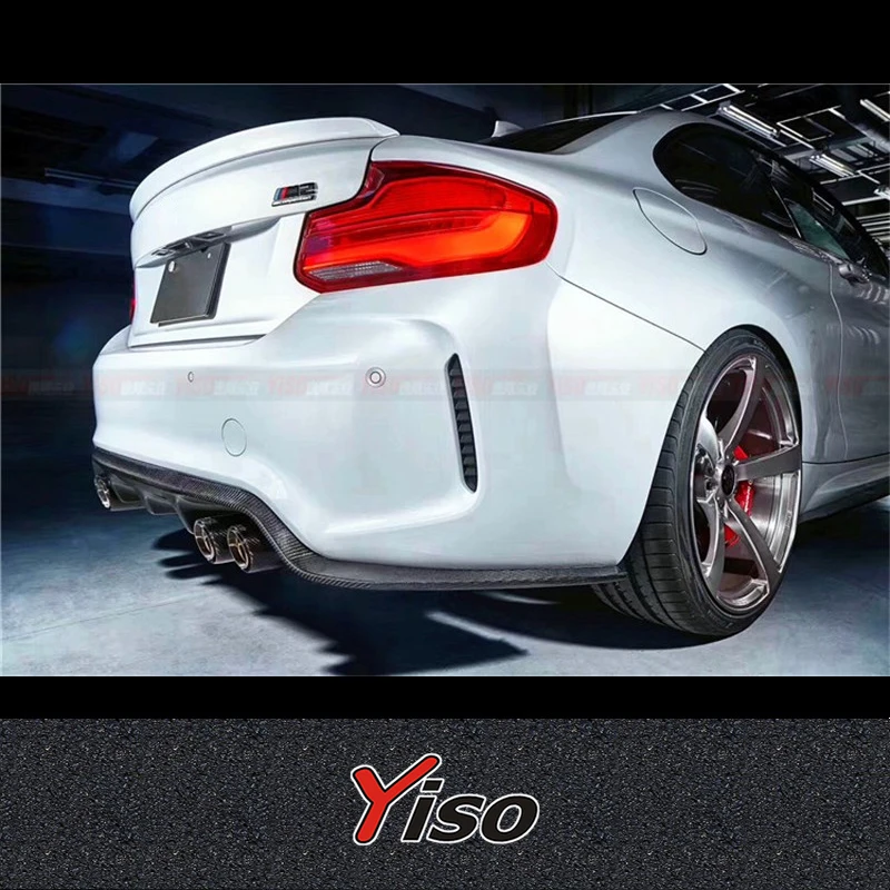 

Подходит для M2 Competition M2 CARBON FIBER Модифицированное укрытие 3D-дизайн Задний диффузор для губ