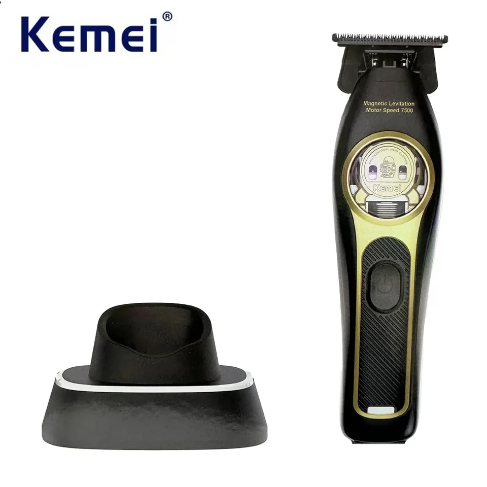 Kemei 2268 Cordless Barber Electric Hair Trimmer Zero Gapped