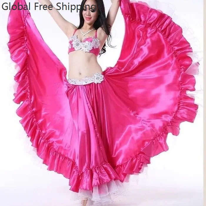 720 gradi Flamenco Danza spagnola Donna Ragazza Apertura Danza Gonna grande Toro Danza del ventre Costume da spettacolo teatrale 2026