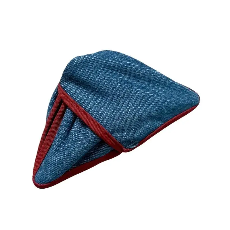 Stoff-Dreieck-Haarspange für Damen, elegante Haarklammer, modische Haarspange für Mädchen, Haarspange für den Hinterkopf, Pferdeschwanz-Haarspange, Haar-Accessoires – Detail 9