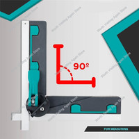 1/2PCS Accurate Mitre Gauges for Mitre Saws Pyramid Miter 2-in-1 Multi-functio Measuring Tools Wall Angle Measurement