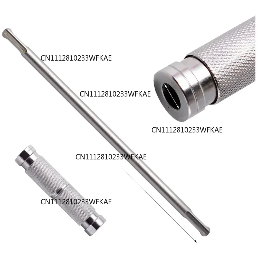 1pc Double-Headed Round Shank Extension Rod For SDS PLUS Extension Rod Quick Release Adapter For Rotary Hammer Drill Power Tool