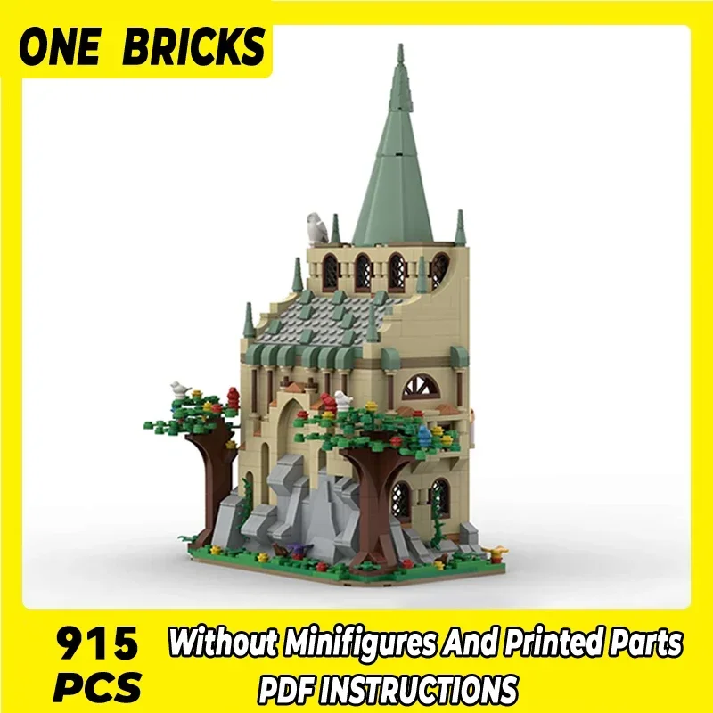 Magical Movies Model Moc Building Bricks Medieval Card Castle Technology Modular Blocks Gifts Christmas Toys DIY Sets Assembly