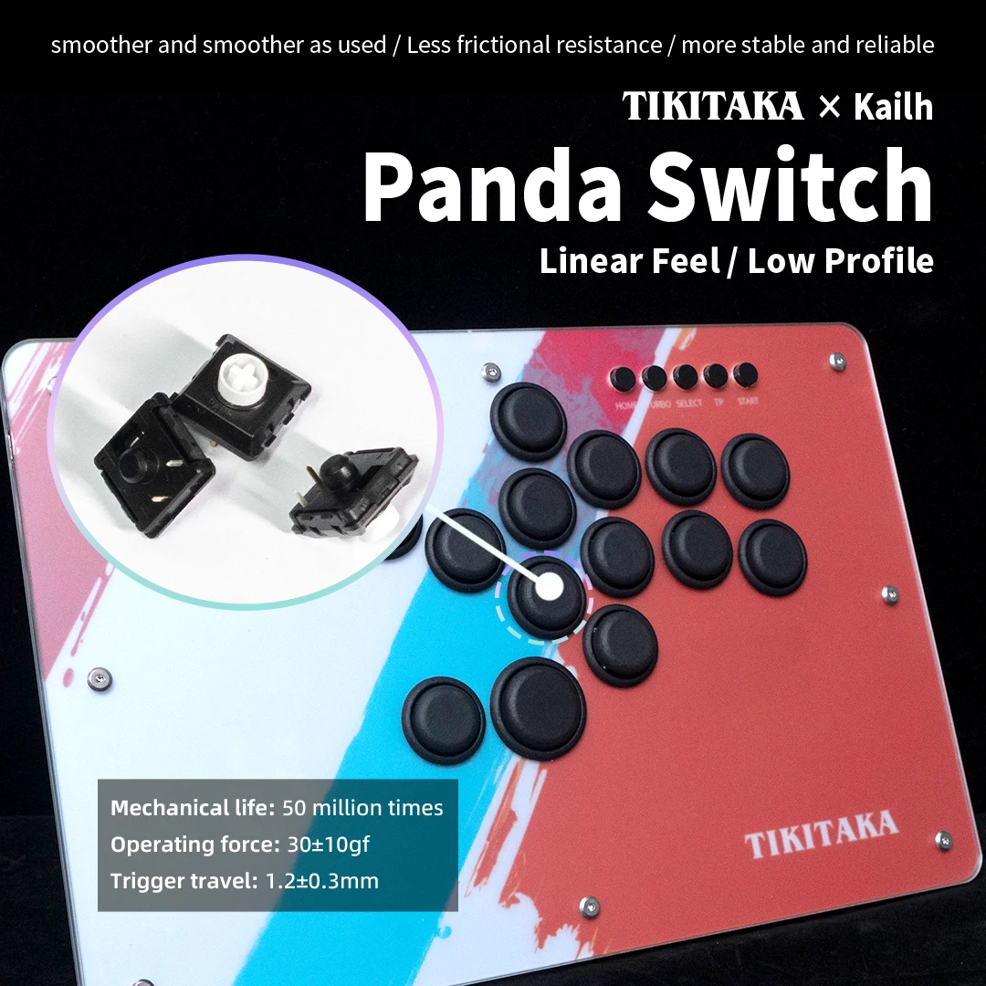 Imagem -03 - Tikitaka Hitbox Deluxe Série Jogo de Combate Joystick Controlador Arcade Fighting Stick para Ps4 Ps3 pc Switch