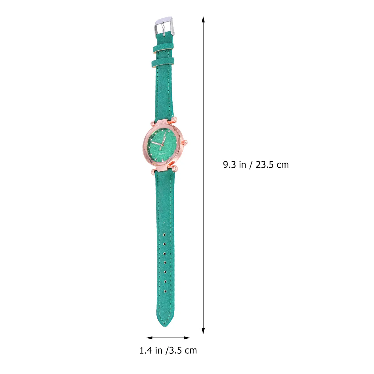 2Pcs Glittering Women Watch Quartz Movement Fashion Wrist Watch Birthday Gift for Her Comfortable Wear Stylish Design