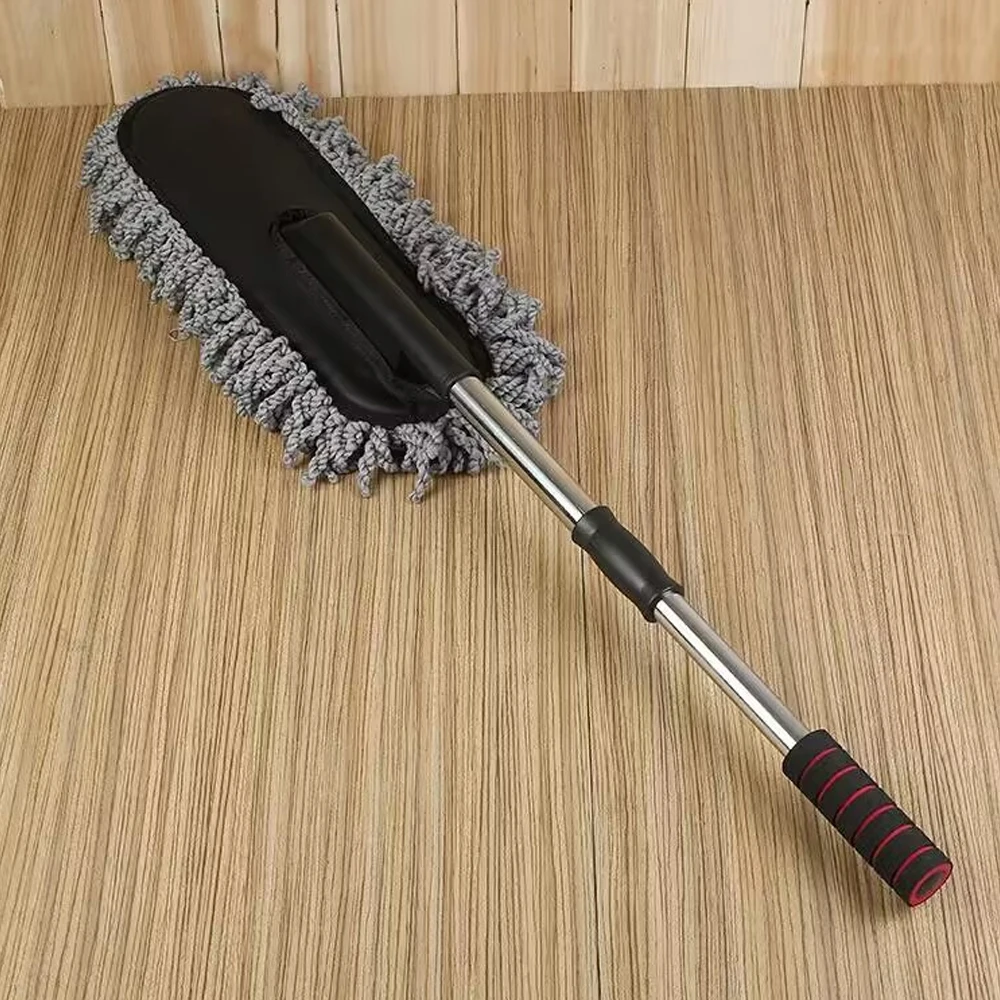 Superfine Fiber Car Duster Retractable Microfiber Car Dust Mop Home Cleaning Dust Removal Brushes Towels