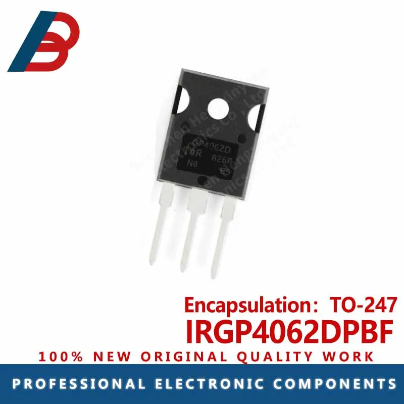 10pcs  The IRGP4062DPBF is packaged with TO-247 600V24A MOS FET