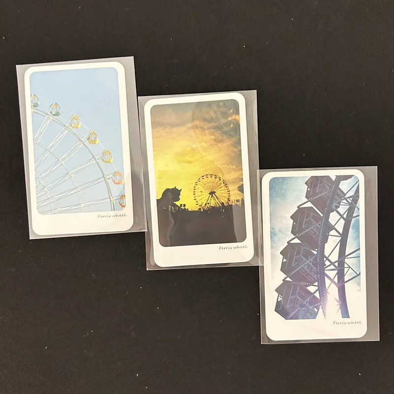 50-500Pcs Korea Karte Ärmeln HD Transparent Kpop Idol Karte Schutzhülle Photcards Schutz Fall Box Für Popcorn karte Holde – Detail 15