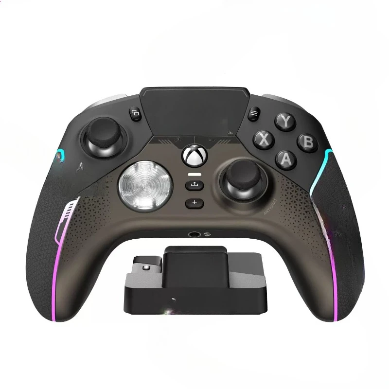 Color screen low latency wireless game elite controller