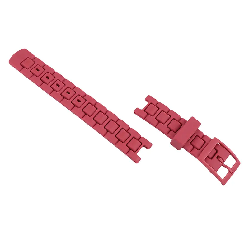 16 مللي متر الرجال الراتنج حزام ساعة اليد دبوس مشبك متوافق ل سواتش فليك فلاك ساعة أطفال النساء المطاط الرياضة الأساور أساور #5