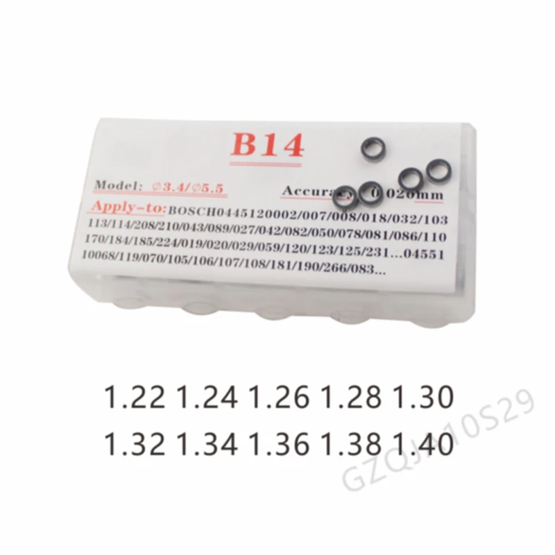 Adjustment Shim Washer Kits B11 B12 B13 B14 B16 B21 B22 B23 B24 B25 B26 B27 B31 B42 B37 adjusting shim injectors washers
