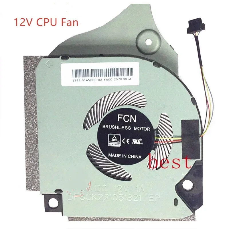 New Original CPU GPU cooling fan For Mechanic F117-V F117-VC VB F117-VD VG VR VR26 V66 VG65T VB2S 1323-01AU00 DFSCK221051821