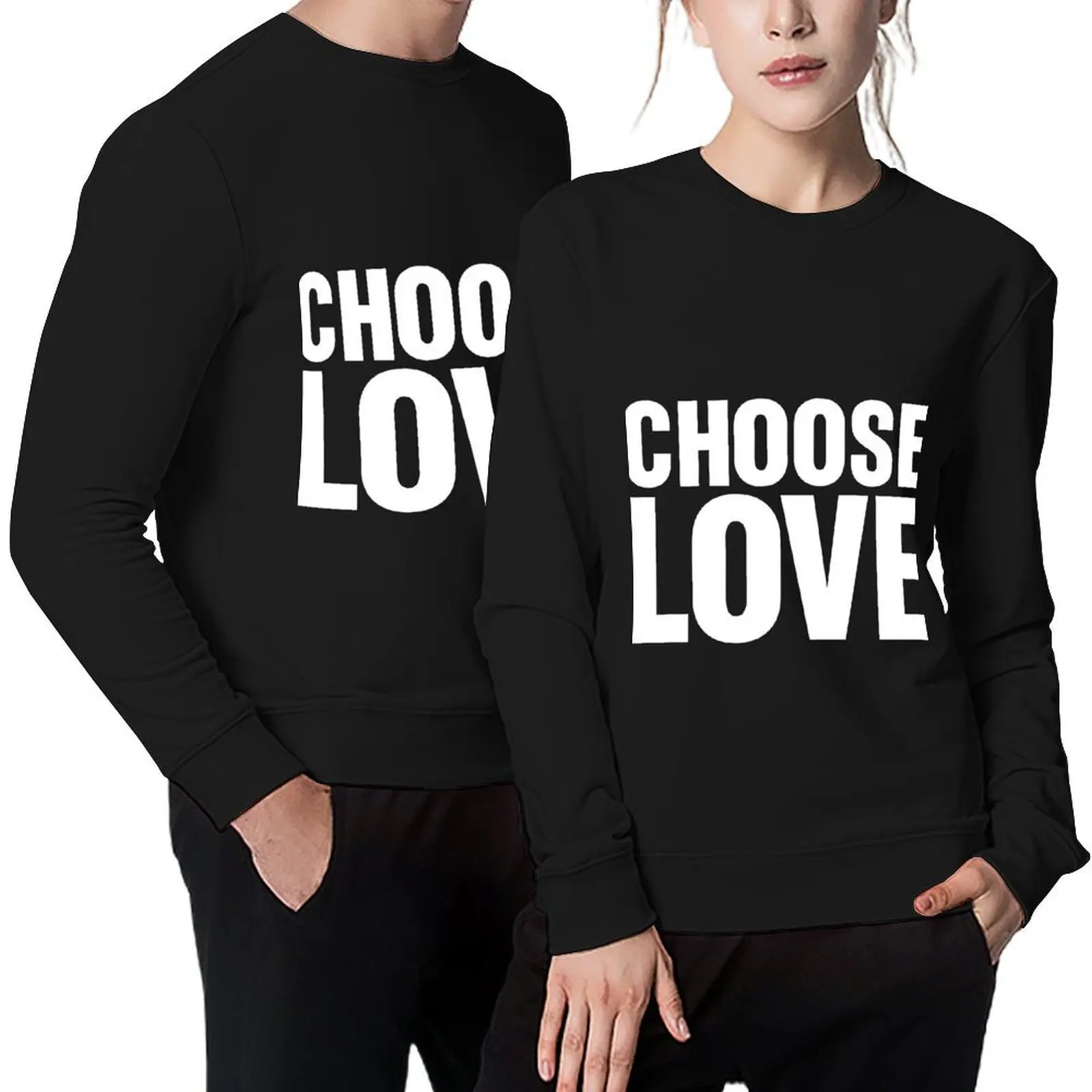 

Choose Love Pullover korean style clothes japanese style korean autumn clothes mens designer clothes new in sweatshirts